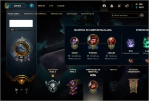 Conta prata 2 com 150 champs e 110 skins ( MAIN JG / MID ) - League of Legends LOL