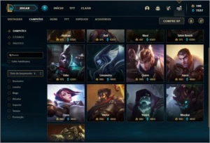 Conta prata 2 com 150 champs e 110 skins ( MAIN JG / MID ) - League of Legends LOL
