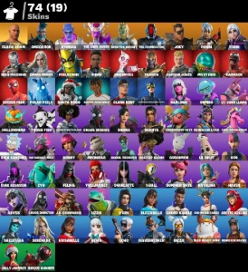 (Menor Preço!) Conta De Fortnite Com +74 Skins