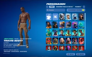 Conta Fortnite Rara +165 Skins (Pacote Travis) STW Fundador