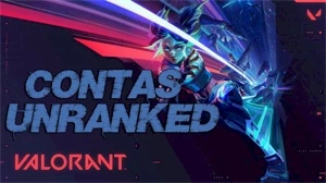 CONTAS SMURF UNRANKED DE VALORANT PRONTA ENTREGA