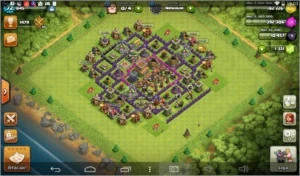 Conta Clash of Clans CV8, possível alterar o nome, 1331Gemas