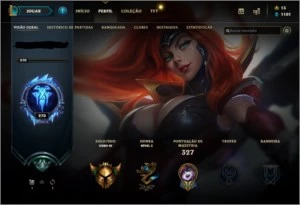 Conta league of Legends gold 3 level 268 LOL