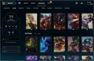 Conta league of Legends gold 3 level 268 LOL