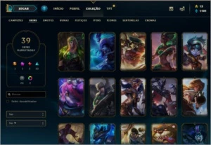 Conta league of Legends gold 3 level 268 LOL
