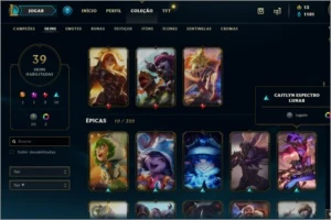 Conta league of Legends gold 3 level 268 LOL