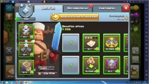 Clash Of Clans CV9 - 575 gemas, nick change e construtores 5