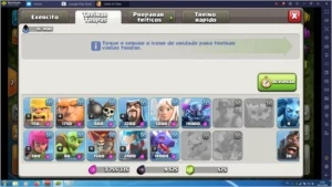 Clash Of Clans CV9 - 575 gemas, nick change e construtores 5
