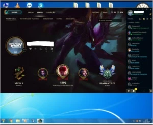 Conta lol diamante 4 - League of Legends