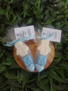 Anjo com Inicial - Artesanato e Personalizados