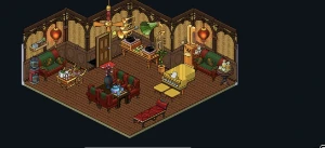 Conta habbo 2010 | +1600 mobis | emblemas de 2010 | roupas