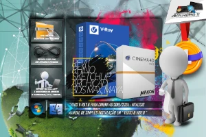 Chaos V-Ray 6 para Cinema 4D 2019/2024 - VITALICIO - Softwares e Licenças