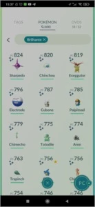 Conta lv 40 com 400 shinies e Go fest jogada - Pokémon