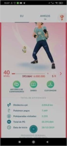 Conta lv 40 com 400 shinies e Go fest jogada - Pokémon