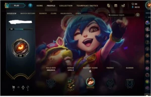 Conta Unranked League of Legends lv 20 LOL