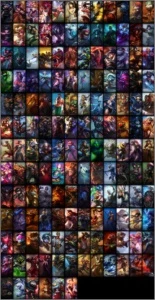 Conta league of legends gold s6,s5. 150 skins,36k de ip LOL