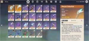 Ar44 - Qiqi + Razor C1 + Diversos Leia! - Genshin Impact