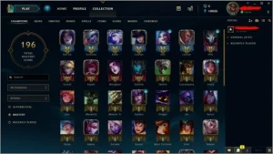 CONTA PLATINA 2 - League of Legends LOL