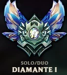 Conta diamante 1 - League of Legends LOL
