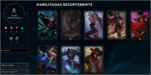 Conta diamante 1 - League of Legends LOL