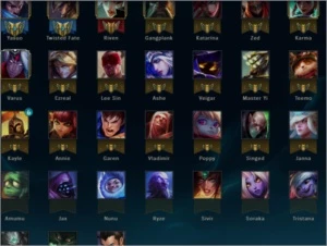 Conta diamante 1 - League of Legends LOL