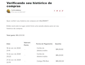 CONTA VALORANT, MAIS DE 1k EM SKINS + CONTA LOL