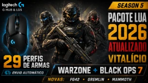 Call of Duty Warzone & Black Ops 7 Logitech No Recoil Macro COD
