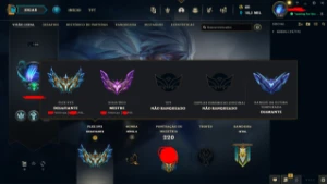 Conta challenger league of legends LOL