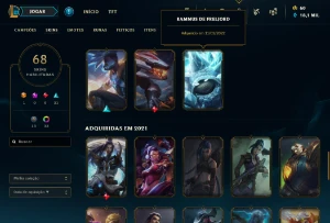 Conta challenger league of legends LOL