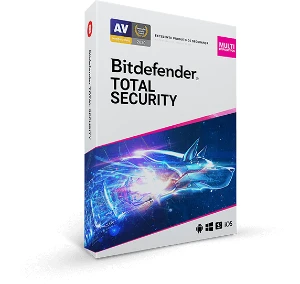 BitDefender Total Security - 5 dispositivos! - 6 meses! - Softwares and Licenses