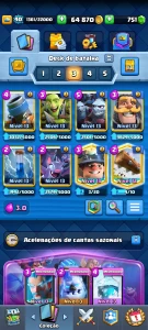 Conta De Clash Royale Antiga, Quase Todas As Cartas, 5 Anos