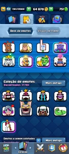 Conta De Clash Royale Antiga, Quase Todas As Cartas, 5 Anos