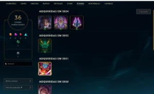 Conta Lol Mestre 185pdl MMR Alto Handlvl 2020 - League of Legends