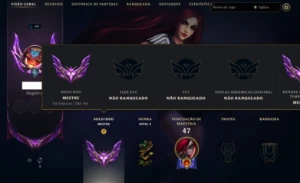 Conta Lol Mestre 185pdl MMR Alto Handlvl 2020 - League of Legends