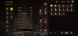 Monge c/ todas as gemas lendárias - Diablo Immortal