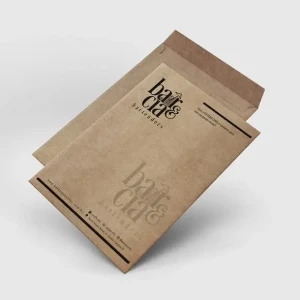 500 Envelopes Kraft A4 Personalizados