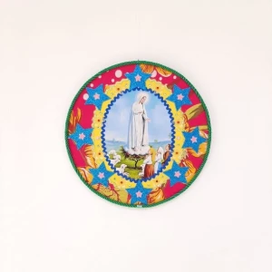 Quadro Religioso Nossa Senhora de Fátima - Artesanato e Personalizados