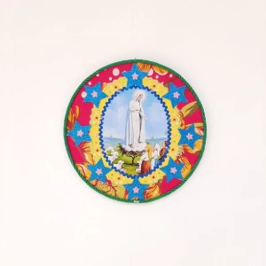 Quadro Religioso Nossa Senhora de Fátima - Artesanato e Personalizados