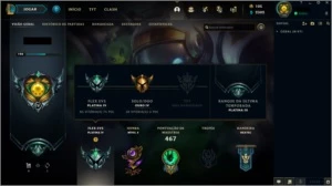 Conta Riot LOL 137 SKINS E VALORANT PLAT 2 SINGULARIDADE - League of Legends