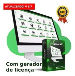 WaSender 3.7 Vitalício + Gerador de Licença +Tutorial - Outros