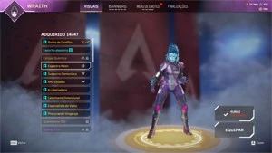Conta Apex (PC) Herança/Heirloom Wraith - Apex Legends