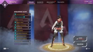 Conta Apex (PC) Herança/Heirloom Wraith - Apex Legends