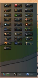 Conta Runescape 2589 Ttl + 1b RS
