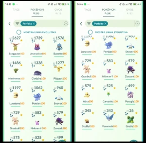 Pokémon Go LVL 70 | 18 Shundos | 200 Shinys |