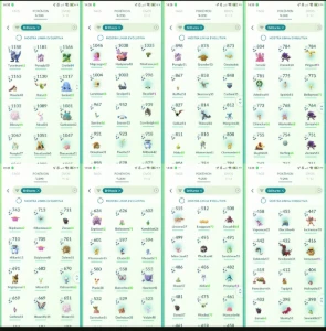 Pokémon Go LVL 70 | 18 Shundos | 200 Shinys |