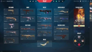 Conta Ex-Imortal 3 Com Varias Skins - Valorant