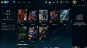 Conta de lol platina IV nível 45 - League of Legends