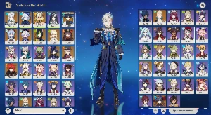 [Ar60] Varias Armas E Personagens T5 + 45K De Primogens - Genshin Impact