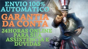 CONTA SMURF UNRAKED LEVEL 30 - INCLUSO GARANTIA ! - League of Legends LOL