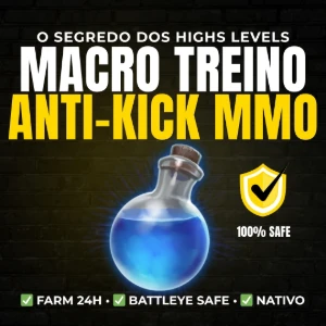 Macro Treino Tibia/MMO - Anti-AFK Indetectável (Rune Maker) - Outros